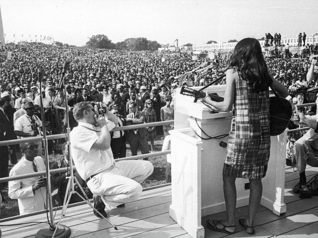 We shall overcome Joan Baez 1963